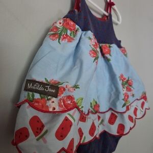 Matilda Jane Floral and Watermelon Dress